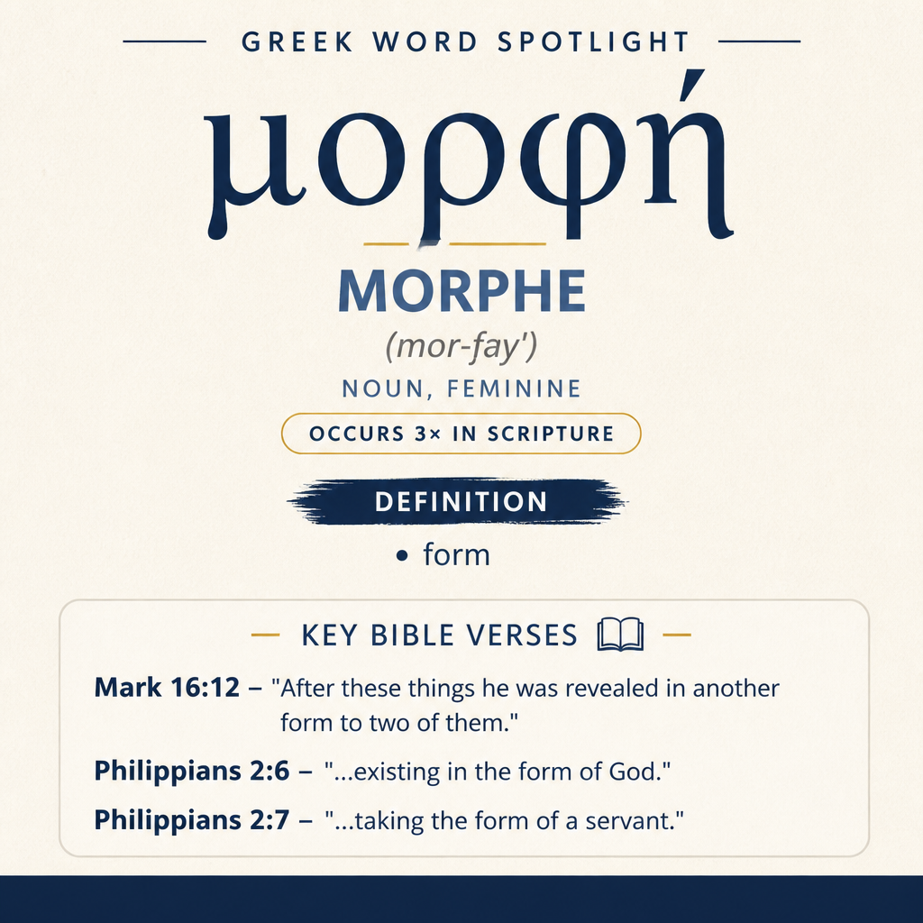 Exploring the Meaning of Morphe in Greek statistics