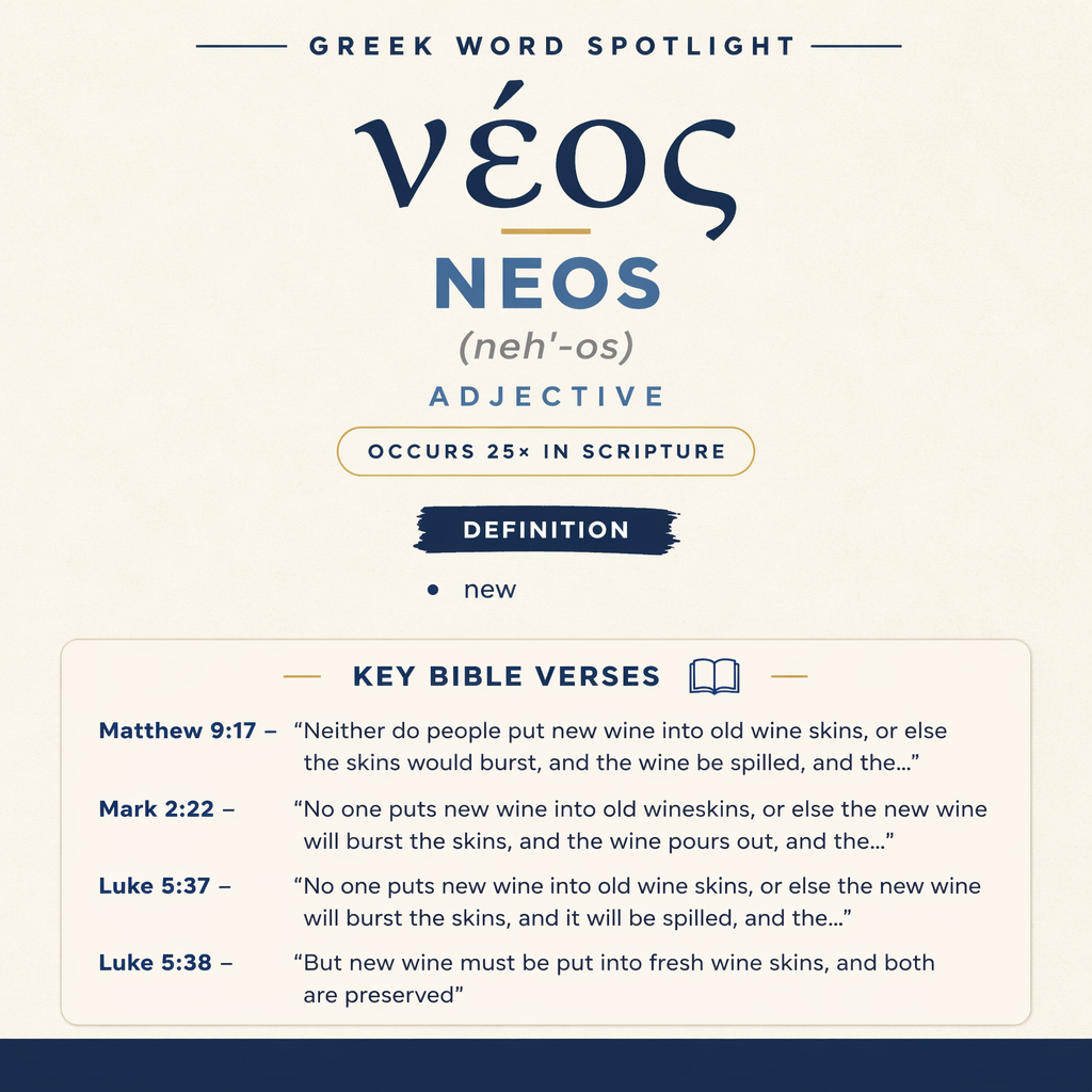 Exploring the Meaning of Neos in Greek statistics