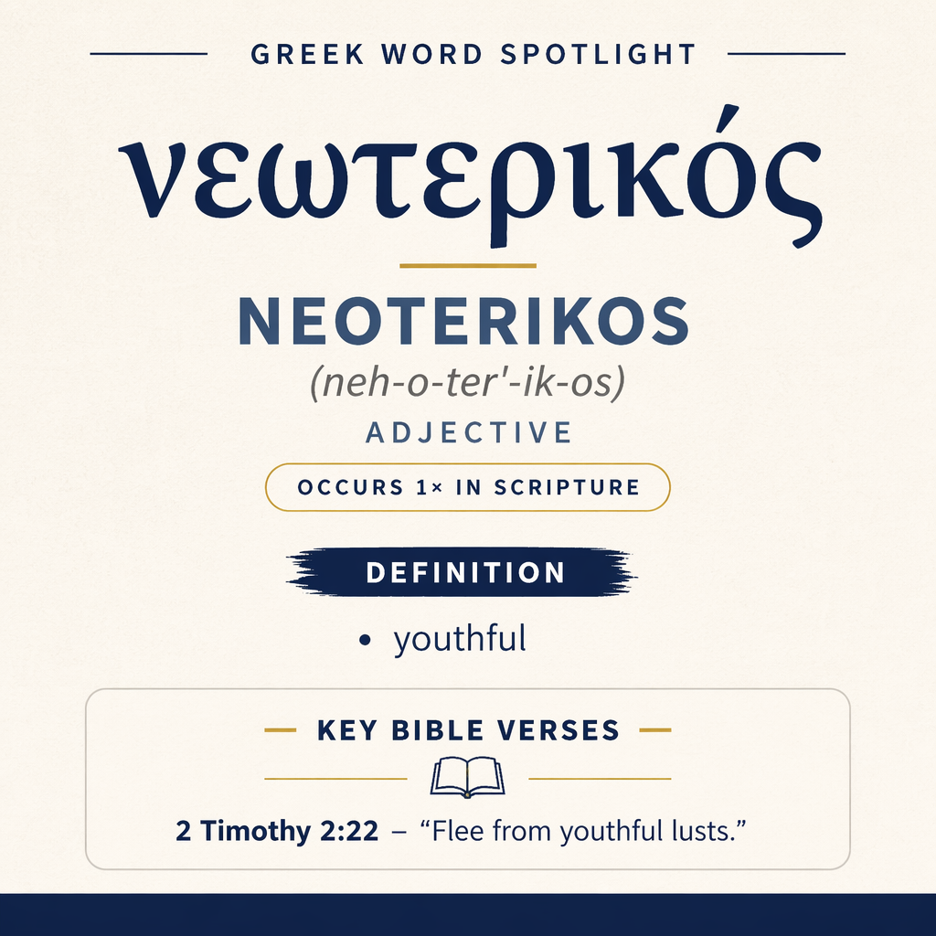 Exploring the Meaning of Neoterikos in Greek statistics
