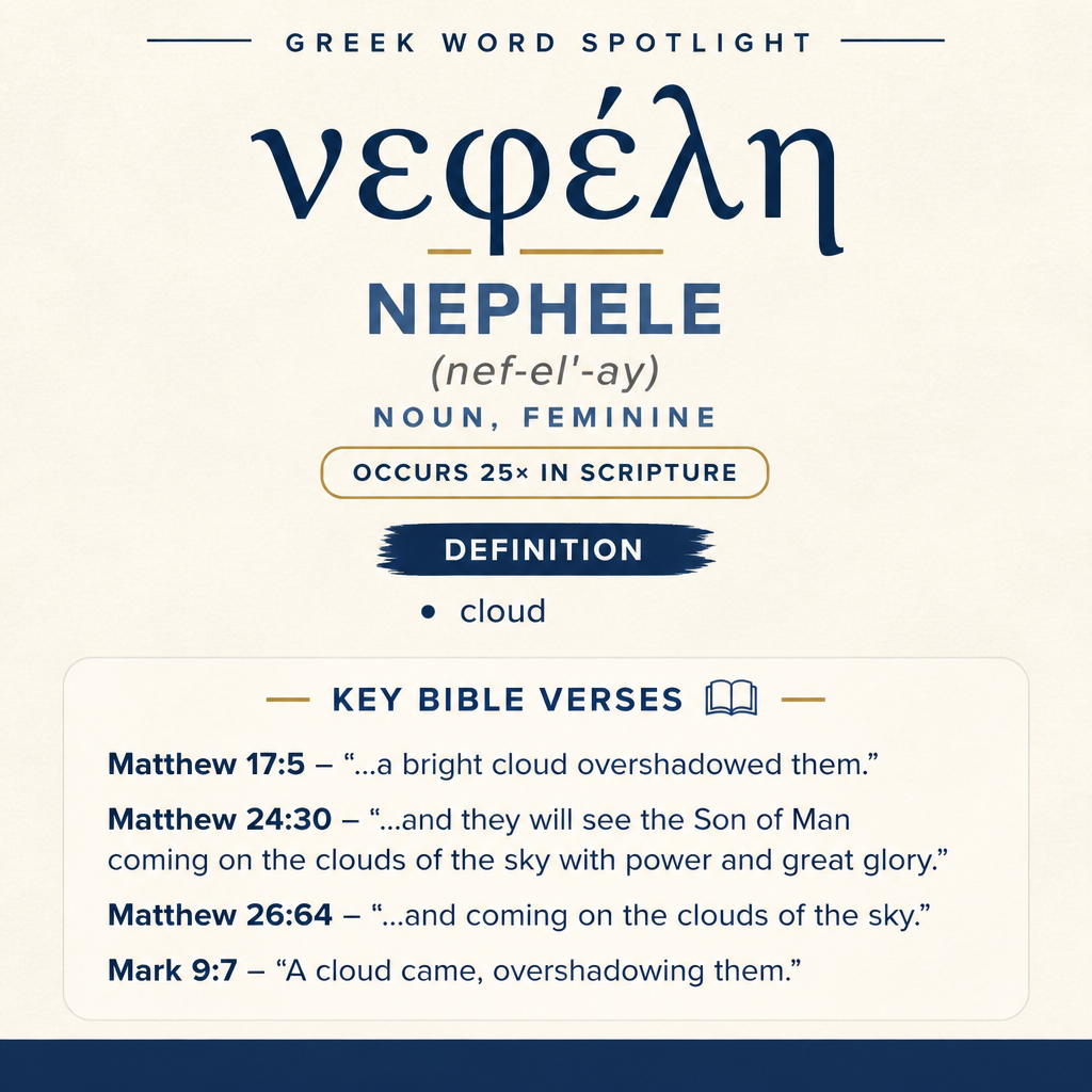 Exploring the Meaning of Nephele in Greek statistics