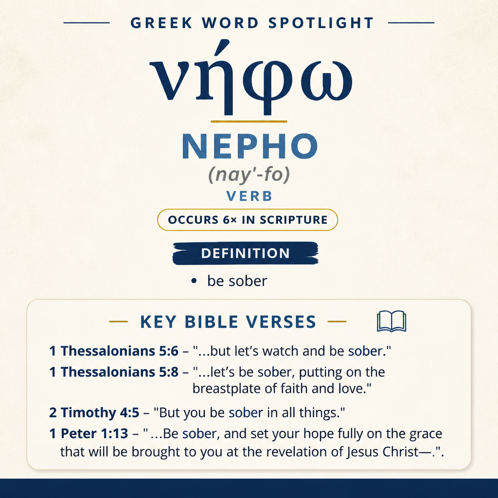 Exploring the Meaning of Nepho in Greek statistics