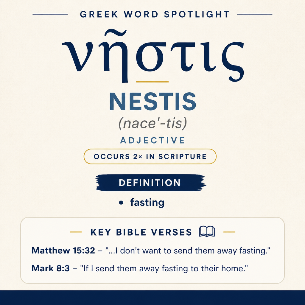 Exploring the Meaning of Nestis in Greek statistics