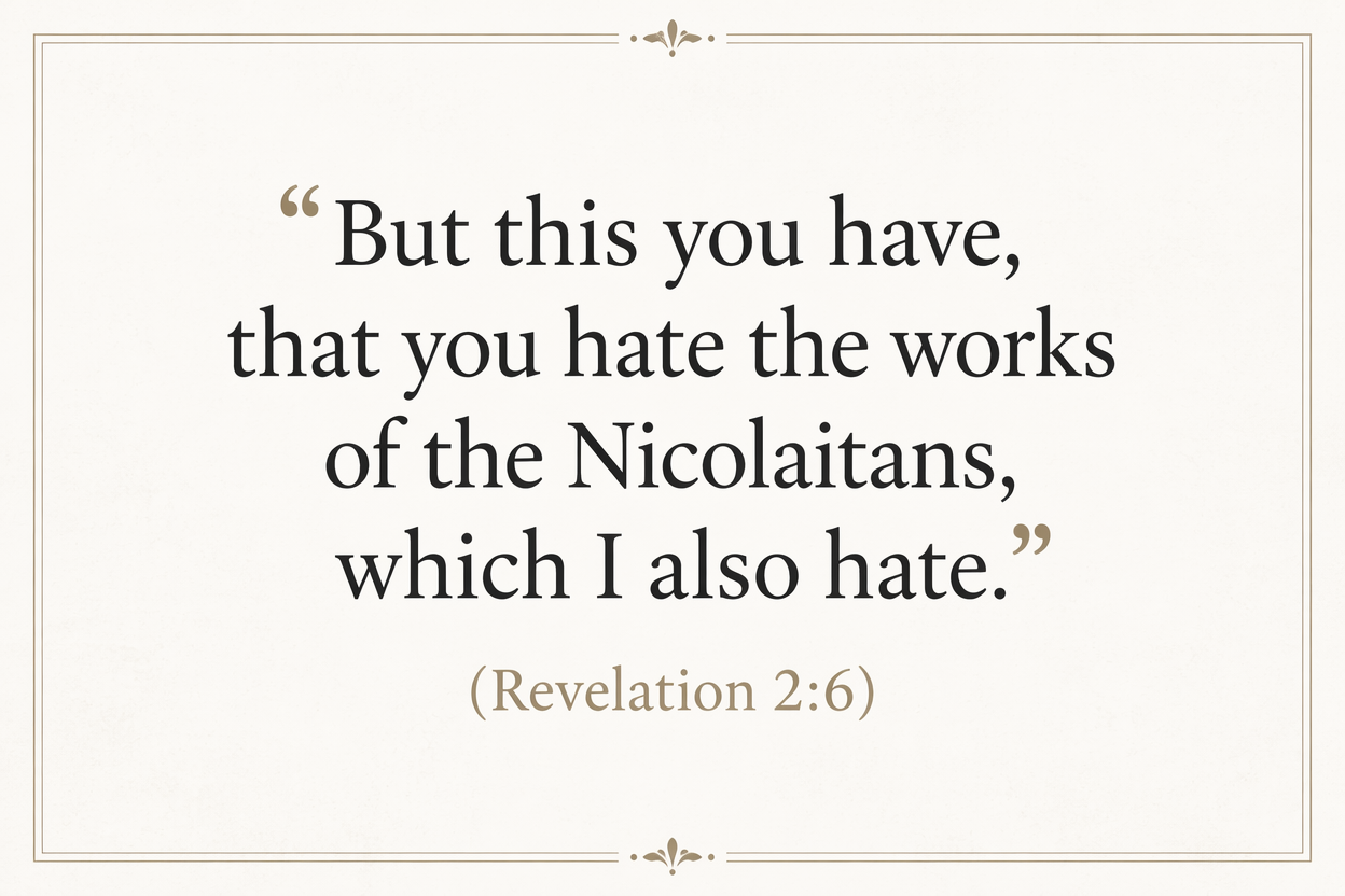 Key insight about Exploring the Meaning of Nikolaites in Greek