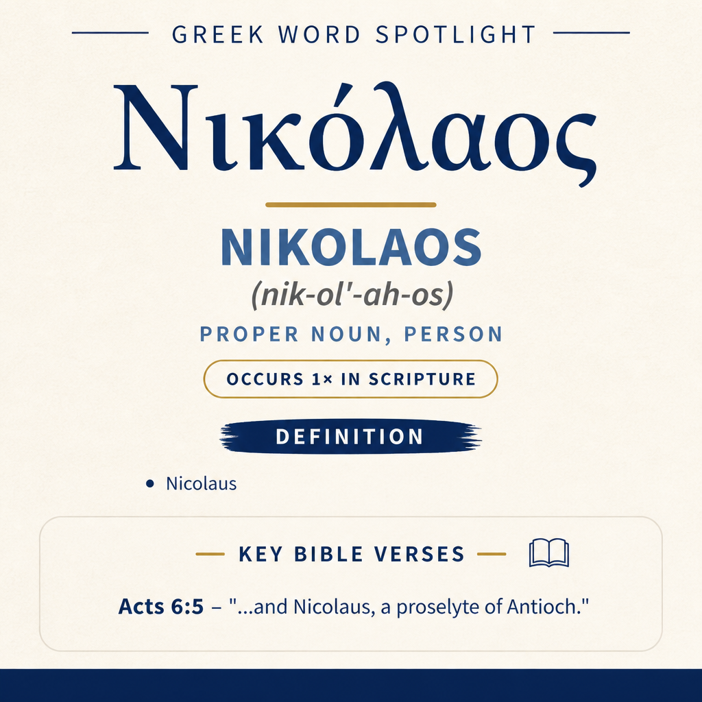 Exploring the Meaning of Nikolaos in Greek statistics