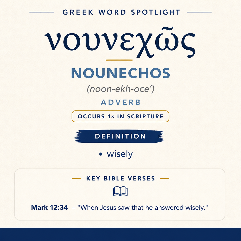 Exploring the Meaning of Nounechos in Greek statistics