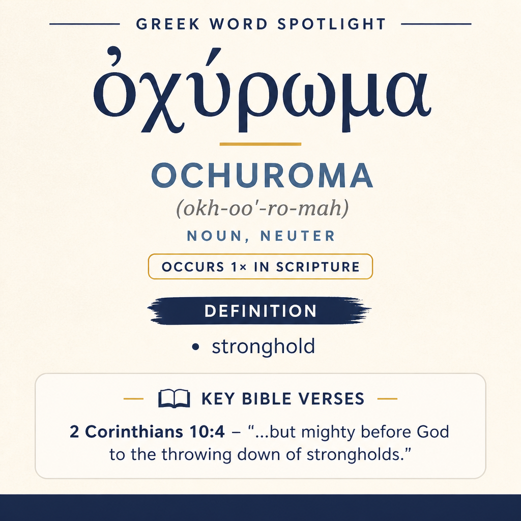 Exploring the Meaning of Ochuroma in Greek statistics