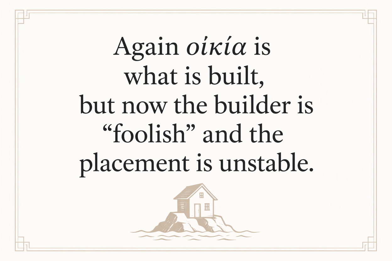 Key insight about Exploring the Meaning of Oikia in Greek