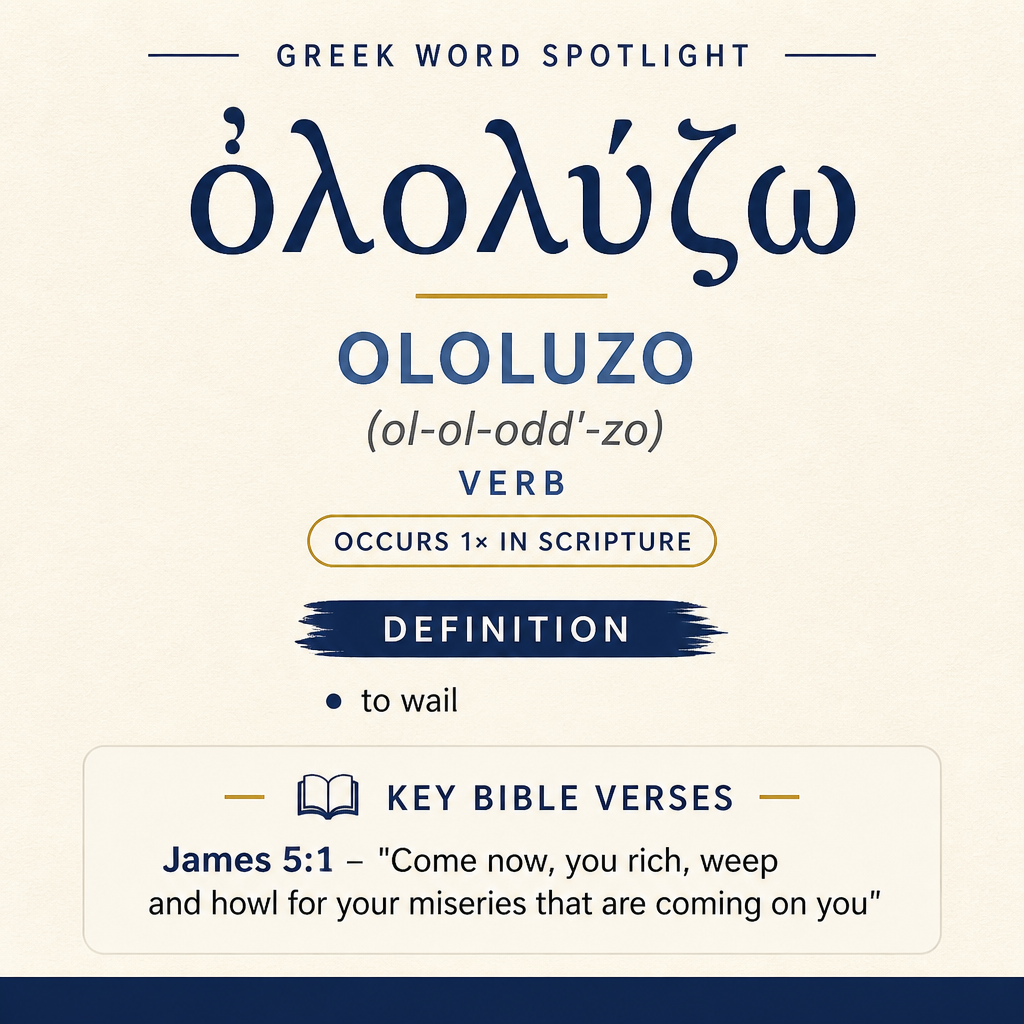 Exploring the Meaning of Ololuzo in Greek statistics