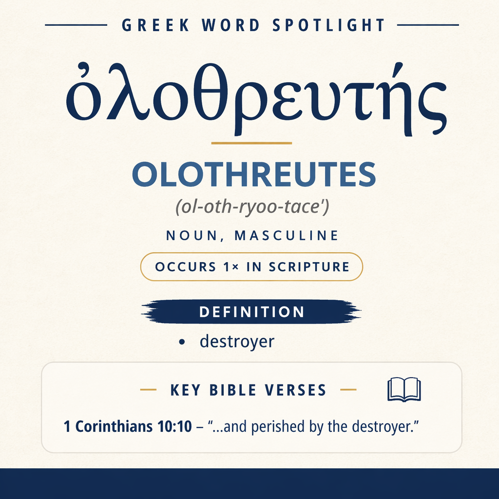 Exploring the Meaning of Olothreutes in Greek statistics