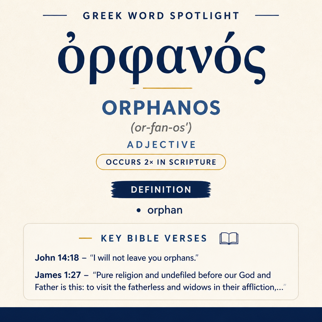Exploring the Meaning of Orphanos in Greek statistics