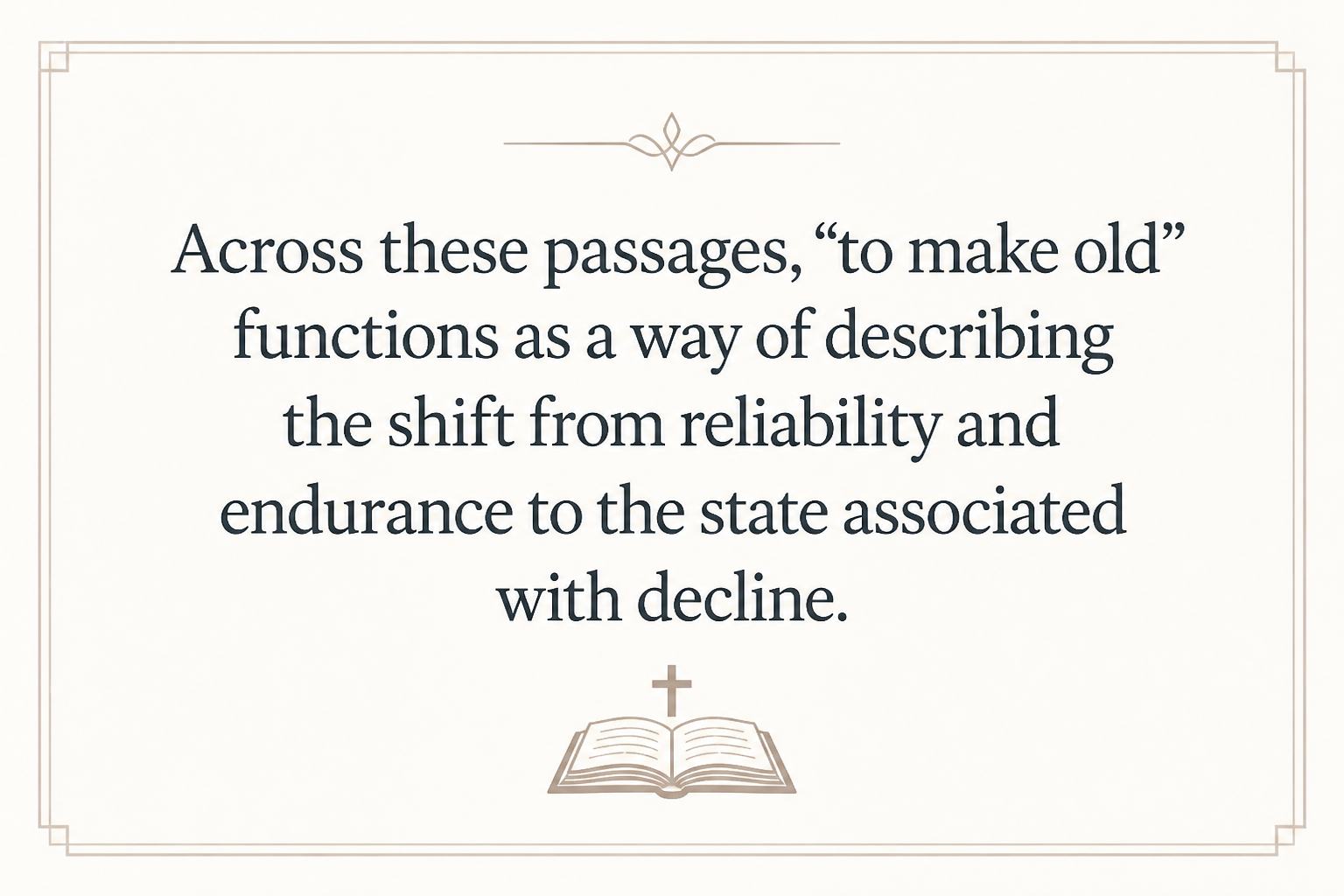 Key insight about Exploring the Meaning of Palaioo in Greek