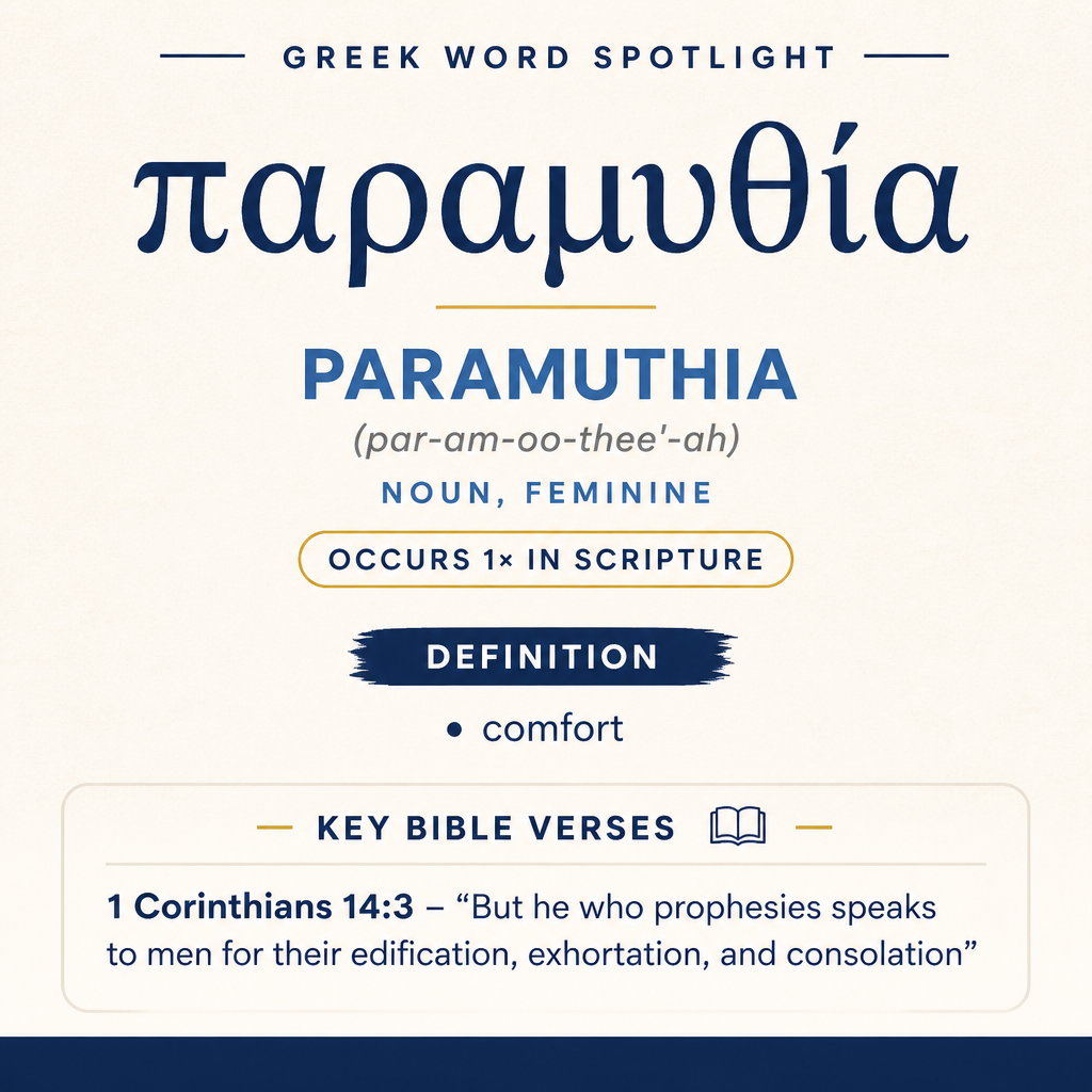 Exploring the Meaning of Paramuthia in Greek statistics