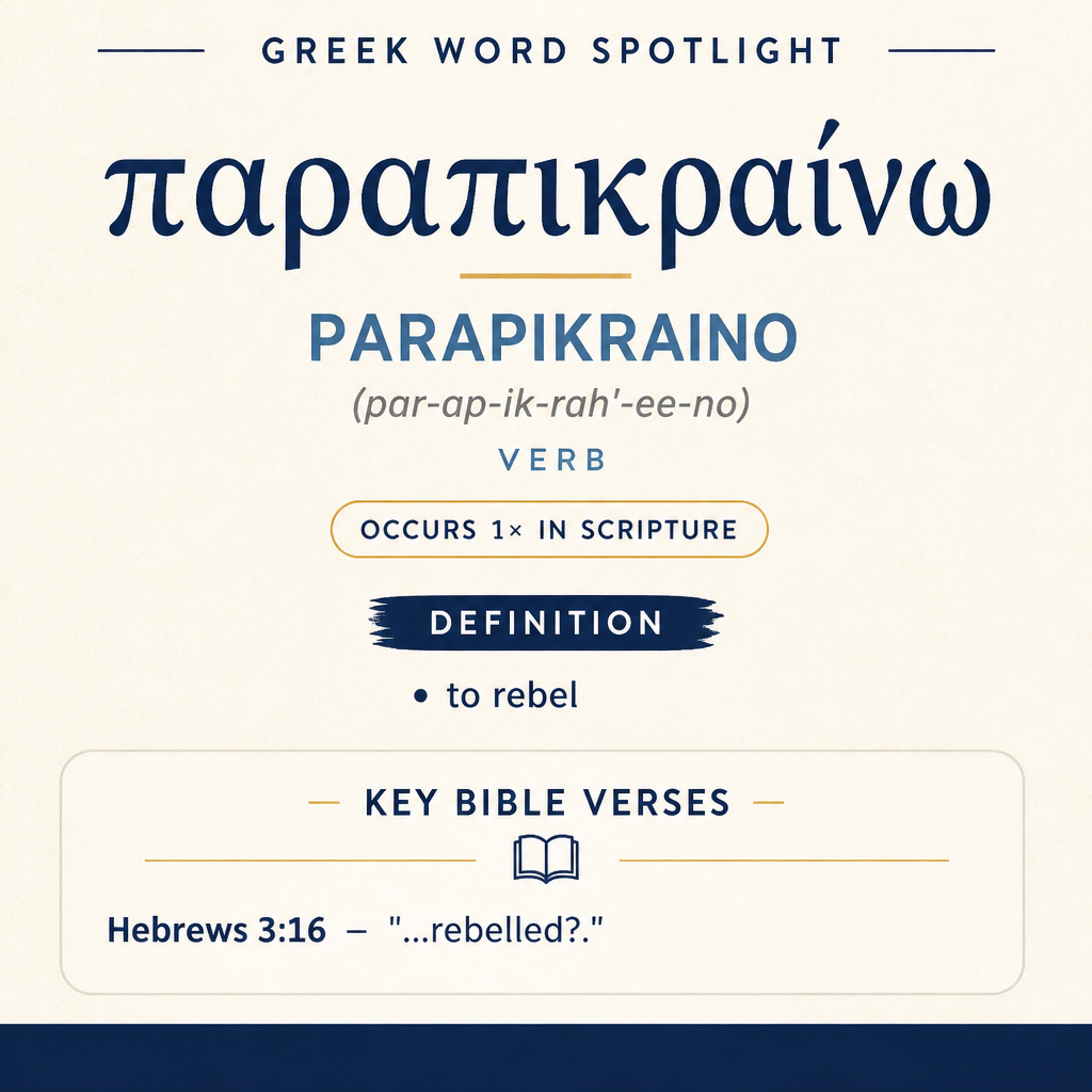 Exploring the Meaning of Parapikraino in Greek statistics