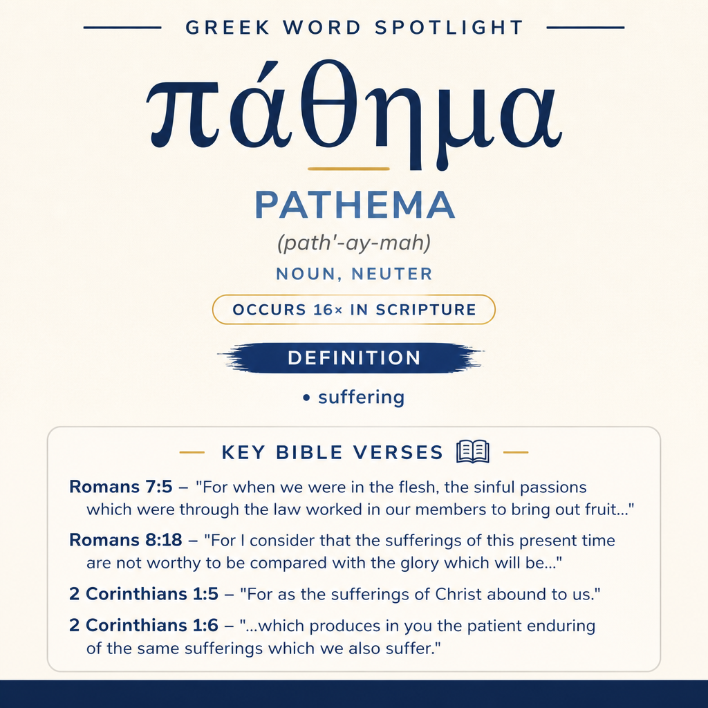 Exploring the Meaning of Pathema in Greek statistics