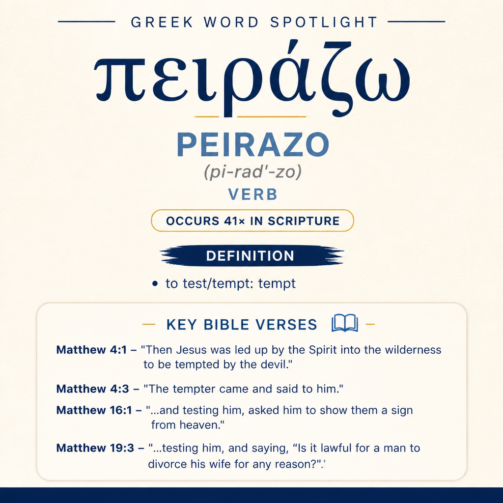 Exploring the Meaning of Peirazo in Greek statistics