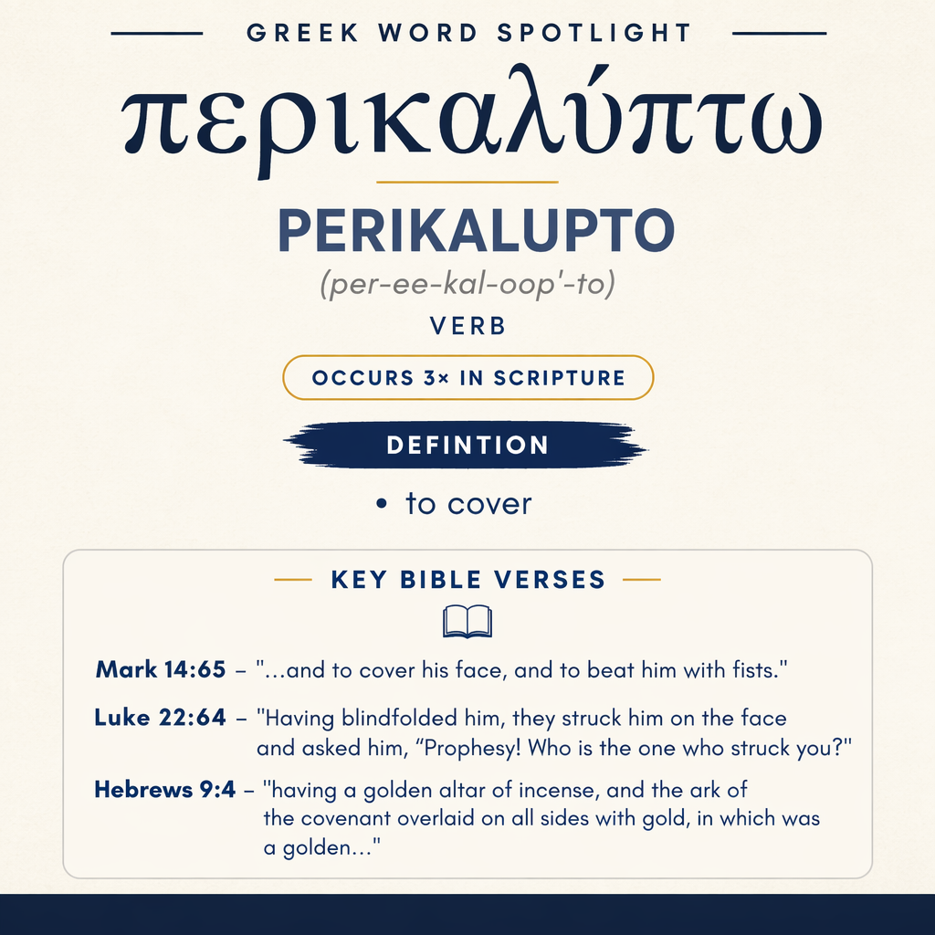 Exploring the Meaning of Perikalupto in Greek statistics
