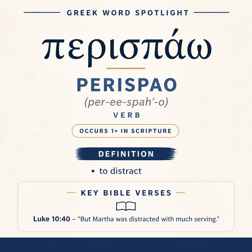 Exploring the Meaning of Perispao in Greek statistics
