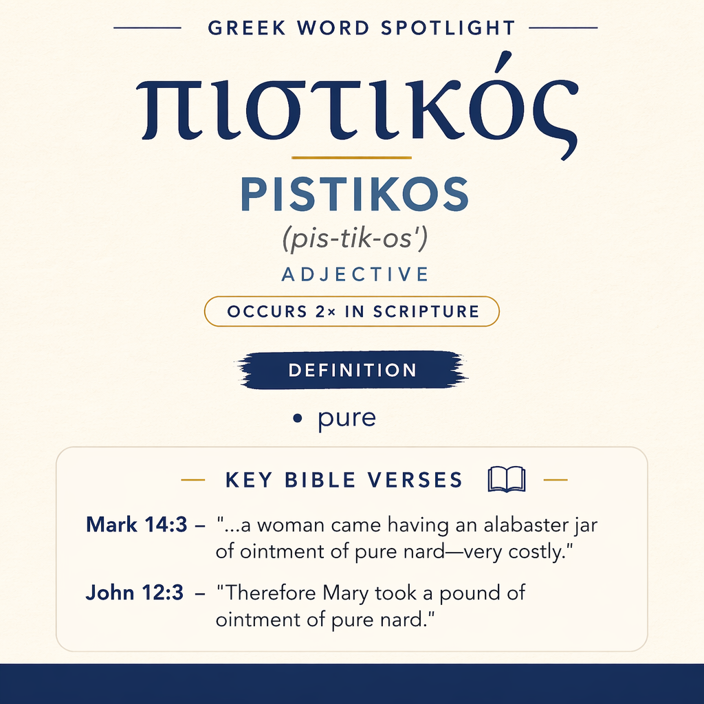 Exploring the Meaning of Pistikos in Greek statistics