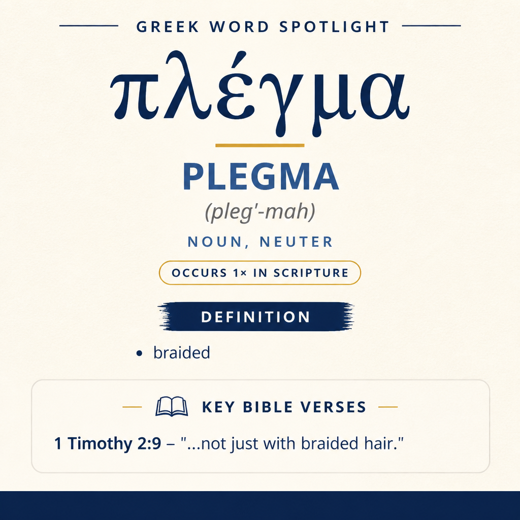 Exploring the Meaning of Plegma Greek statistics
