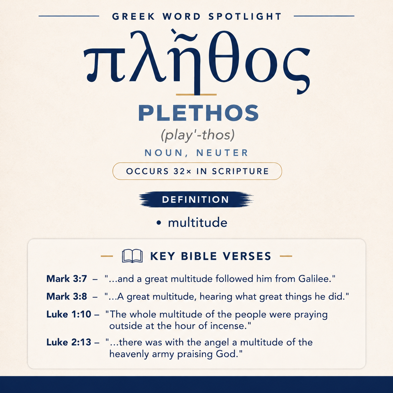 Exploring the Meaning of Plethos in Greek statistics