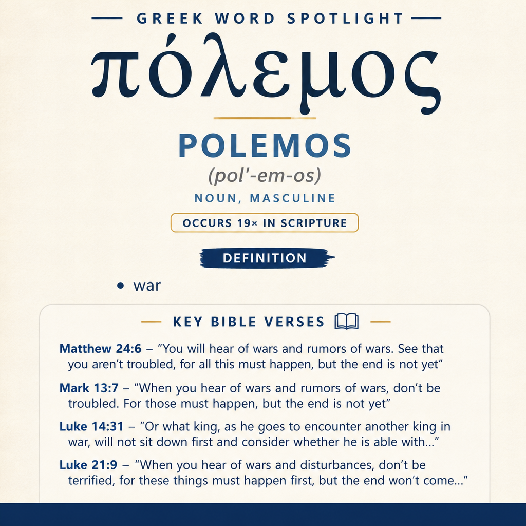 Exploring the Meaning of Polemos in Greek statistics