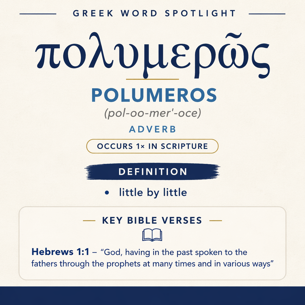 Exploring the Meaning of Polumeros in Greek statistics