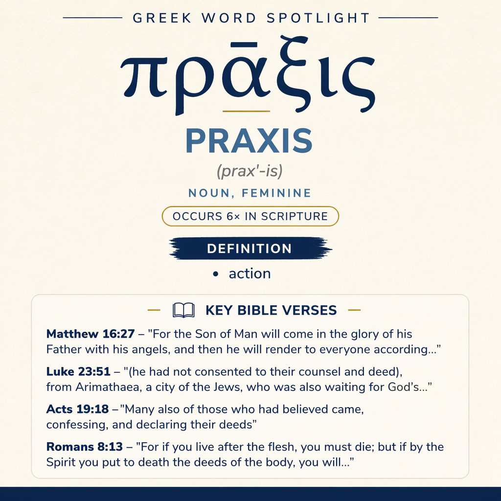 Exploring the Meaning of Praxis in Greek statistics