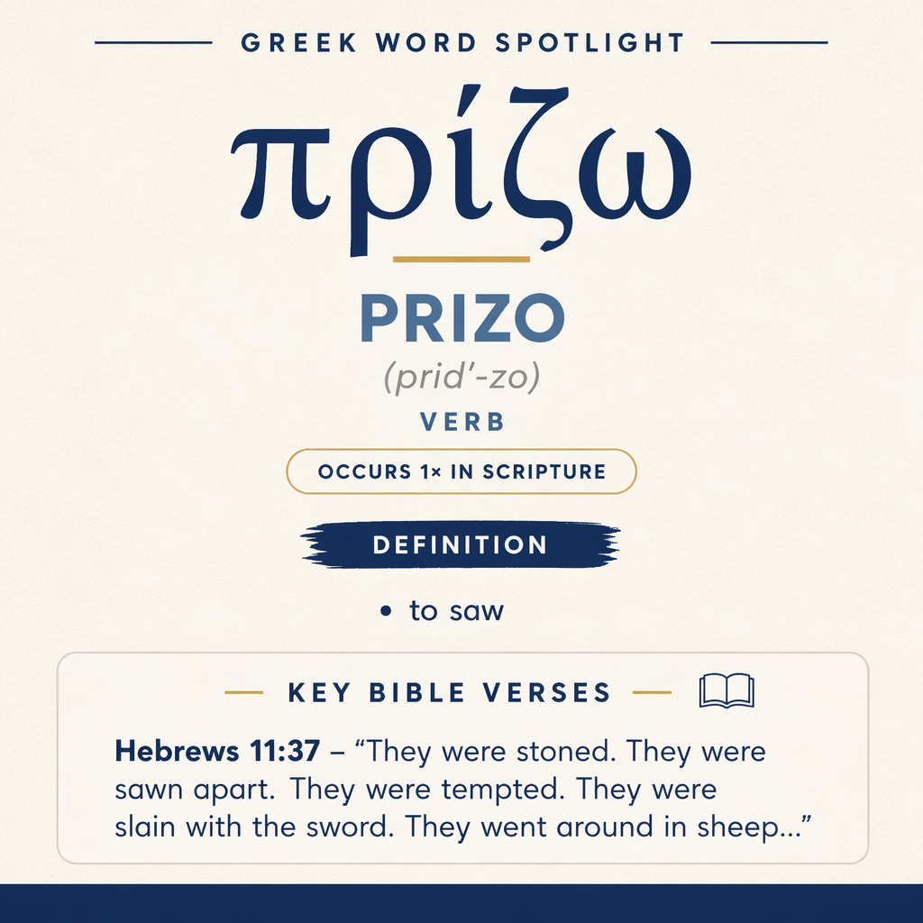 Exploring the Meaning of Prizo in Greek statistics