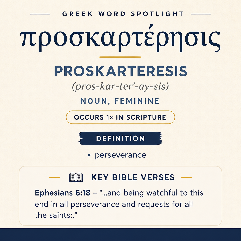 Exploring the Meaning of Proskarteresis in Greek statistics
