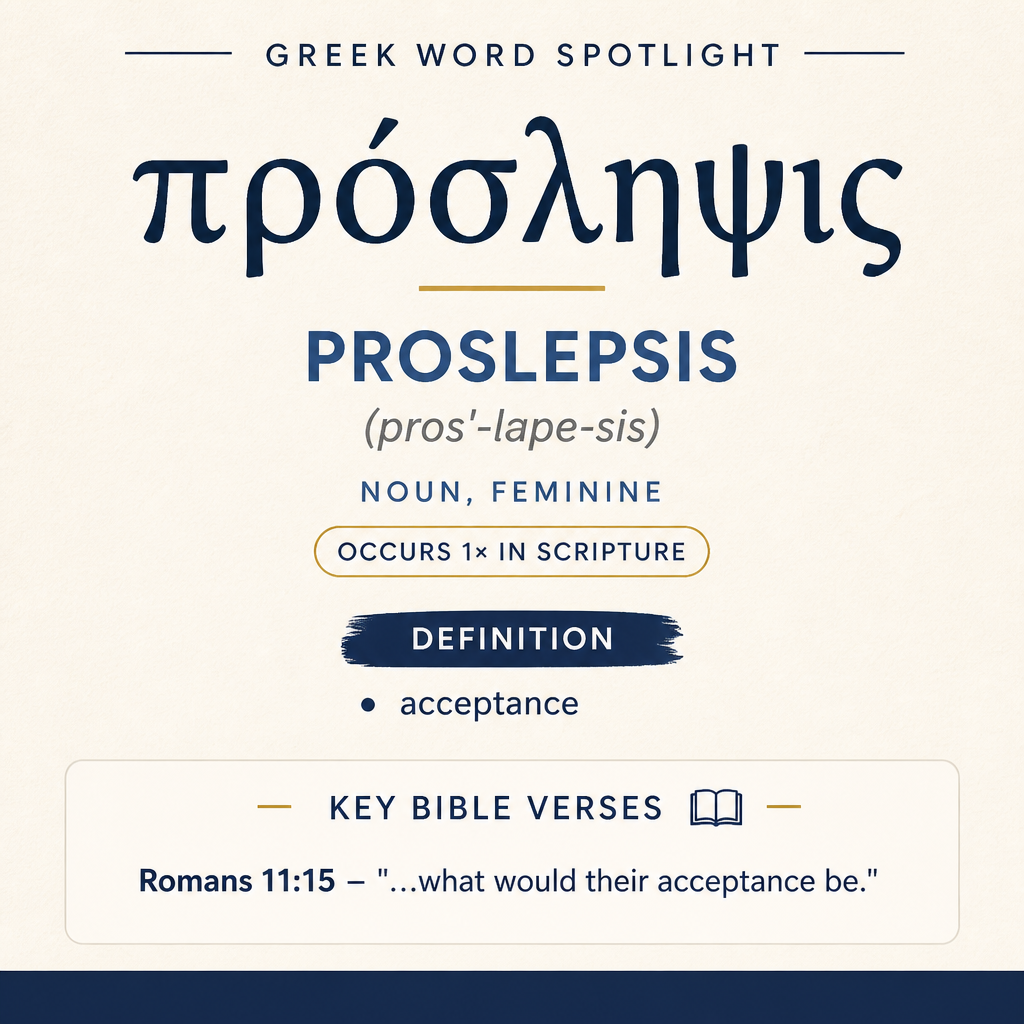 Exploring the Meaning of Proslepsis in Greek statistics