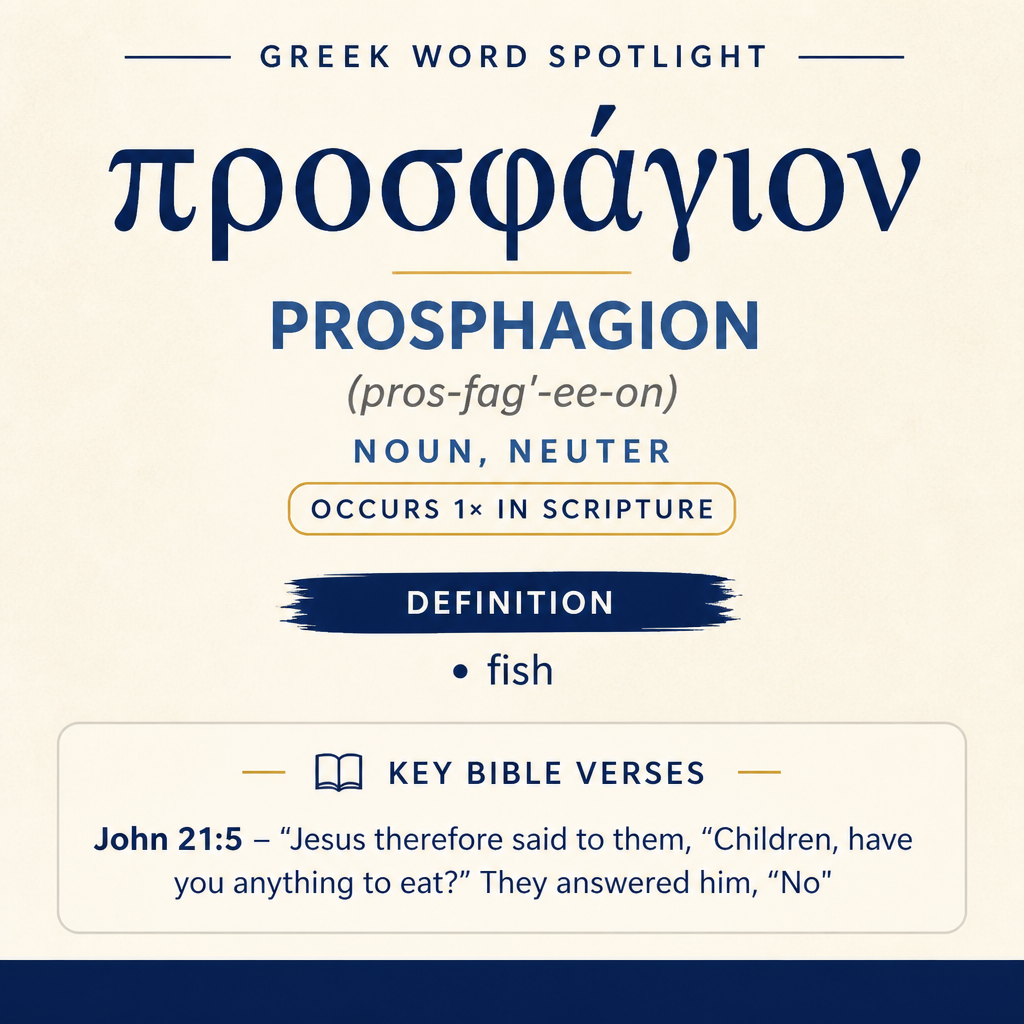 Exploring the Meaning of Prosphagion in Greek statistics