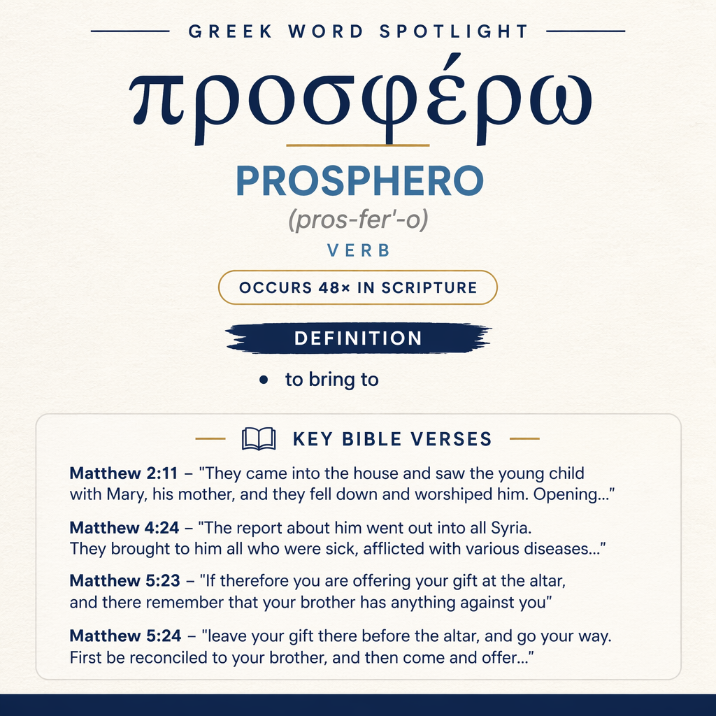 Exploring the Meaning of Prosphero in Greek statistics
