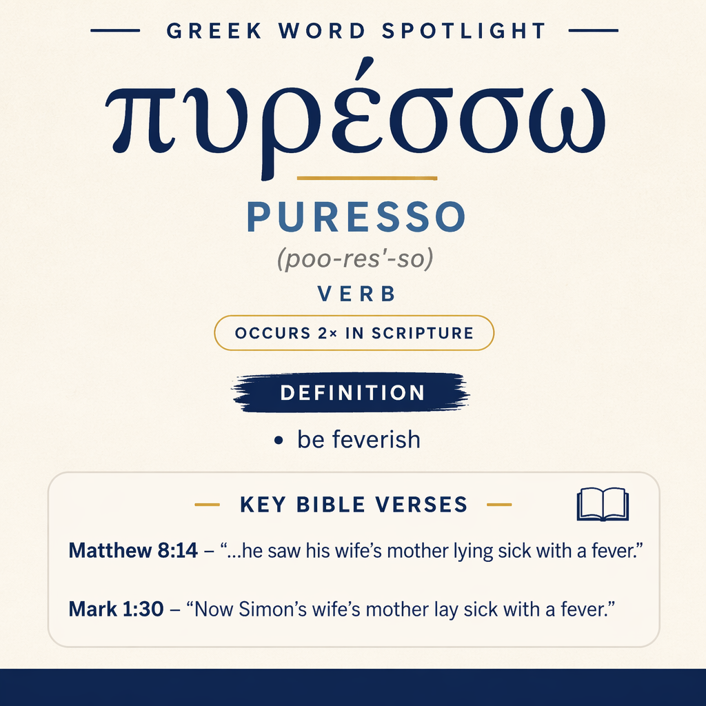 Exploring the Meaning of Puresso in Greek statistics