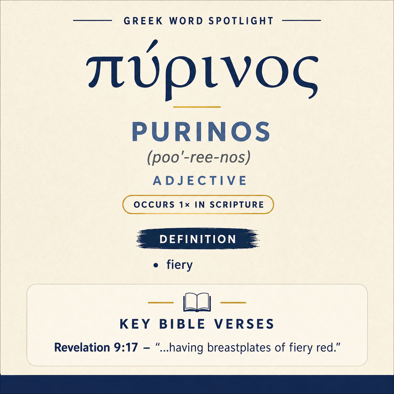 Exploring the Meaning of Purinos in Greek statistics