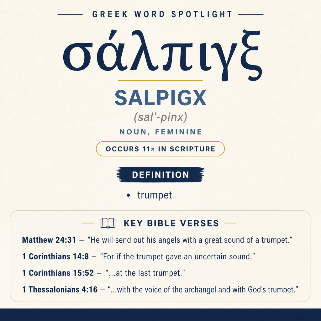 Exploring the Meaning of Salpigx in Greek statistics