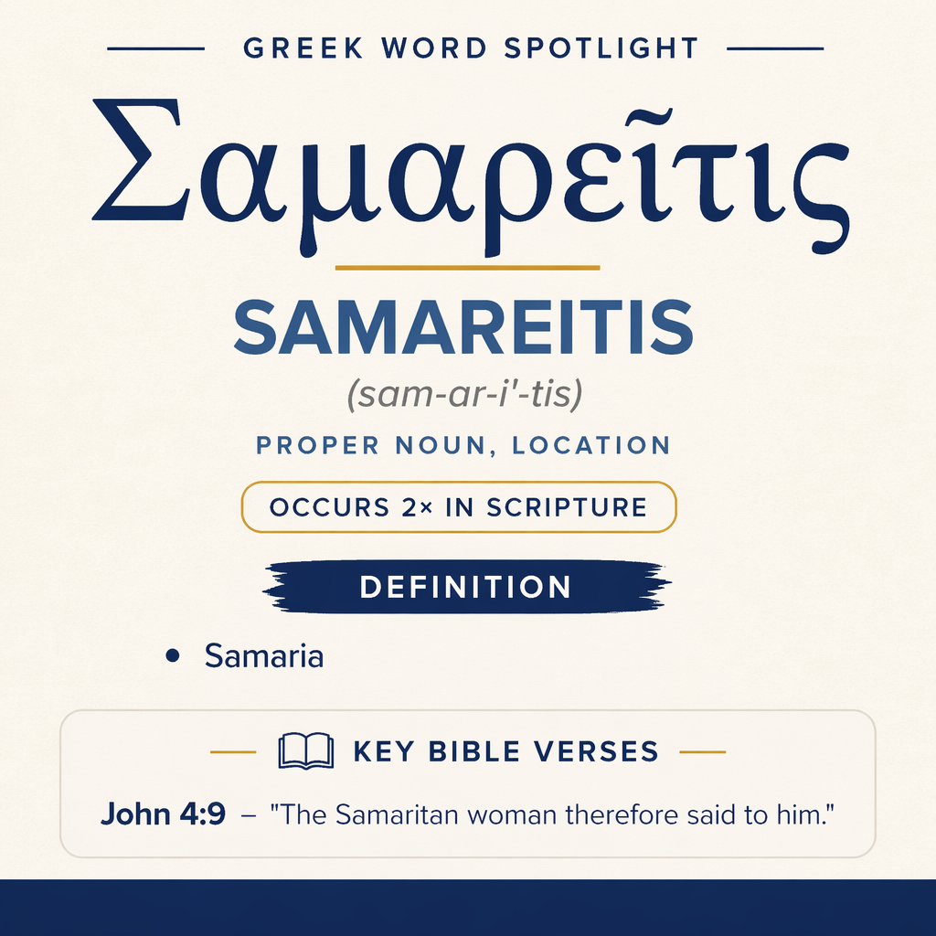Exploring the Meaning of Samareitis in Greek statistics