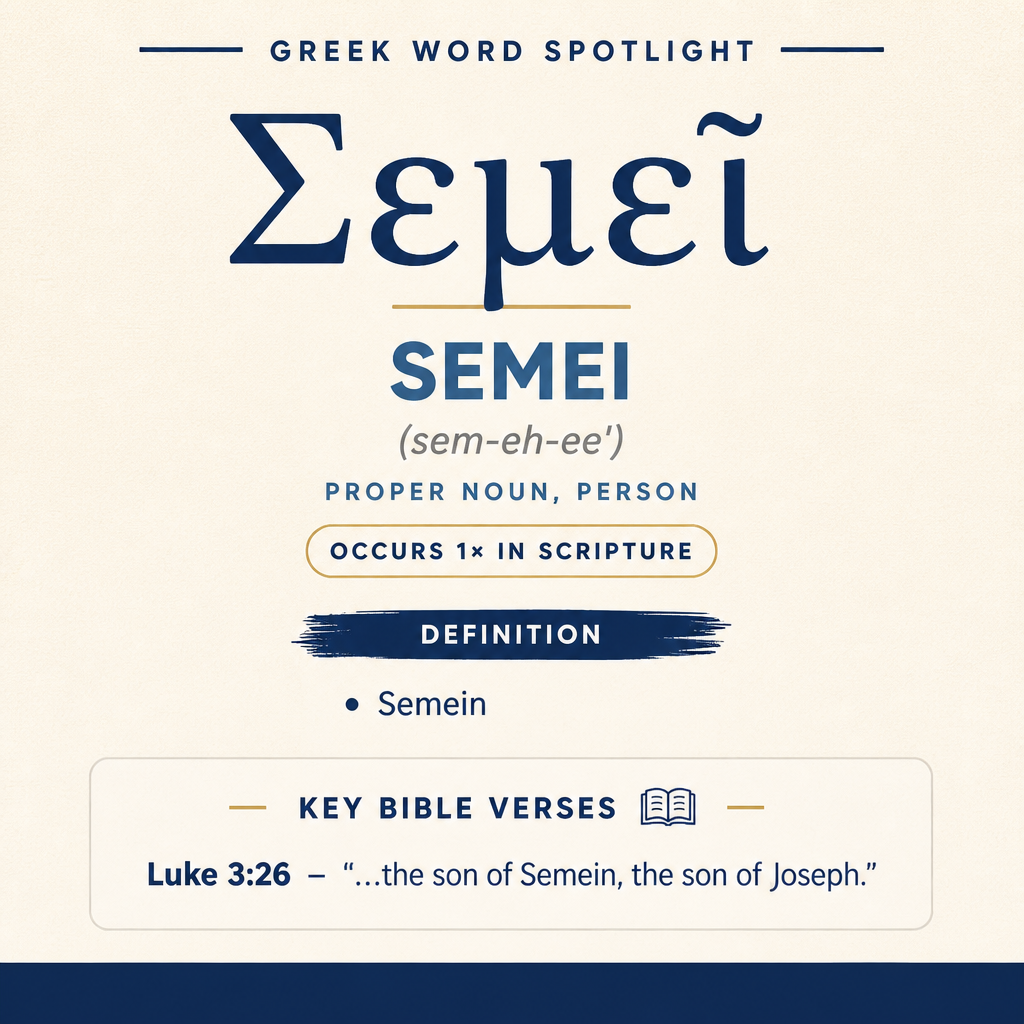 Exploring the Meaning of Semei in Greek statistics