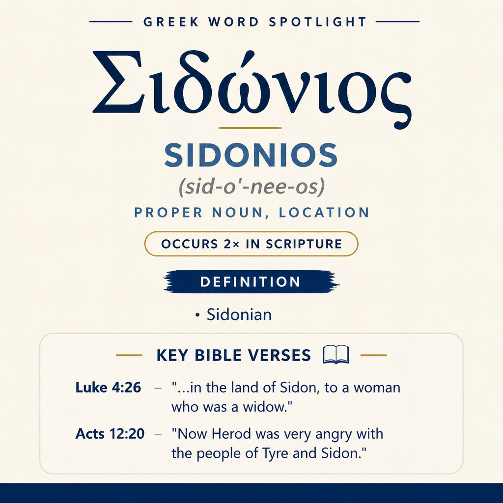 Exploring the Meaning of Sidonios in Greek statistics