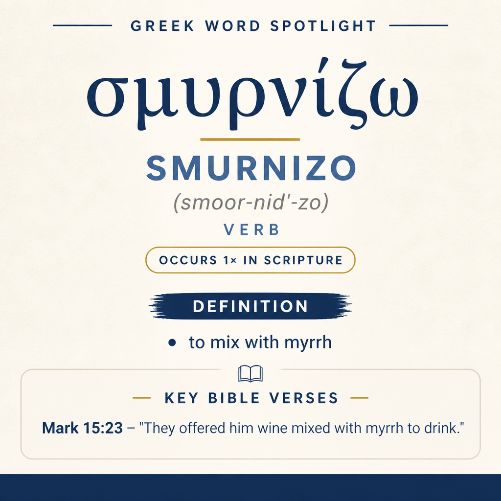 Exploring the Meaning of Smurnizo in Greek statistics