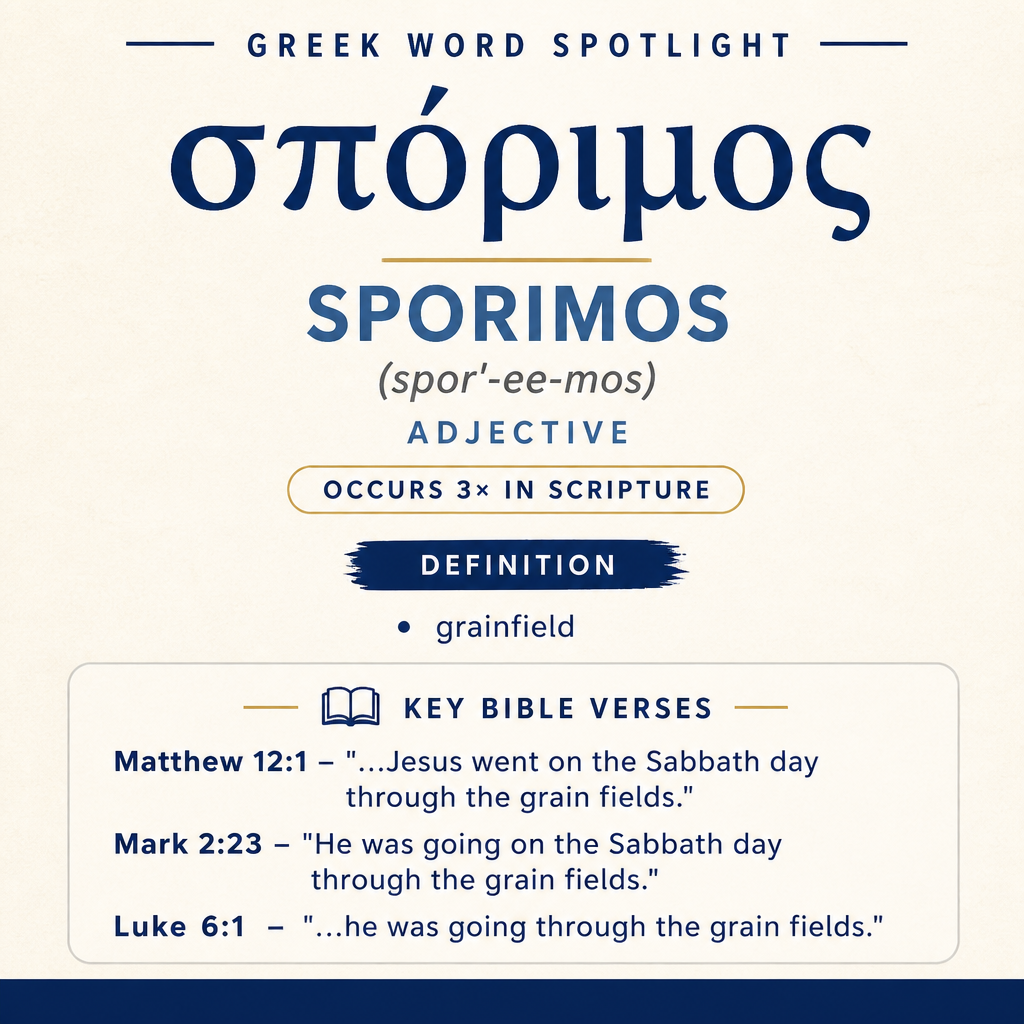 Exploring the Meaning of Sporimos in Greek statistics
