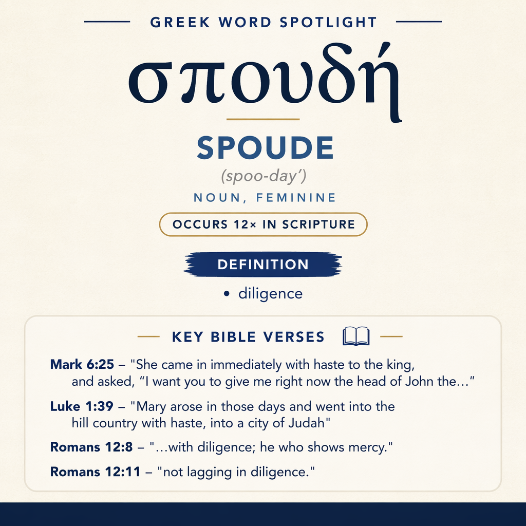 Exploring the Meaning of Spoude in Greek statistics