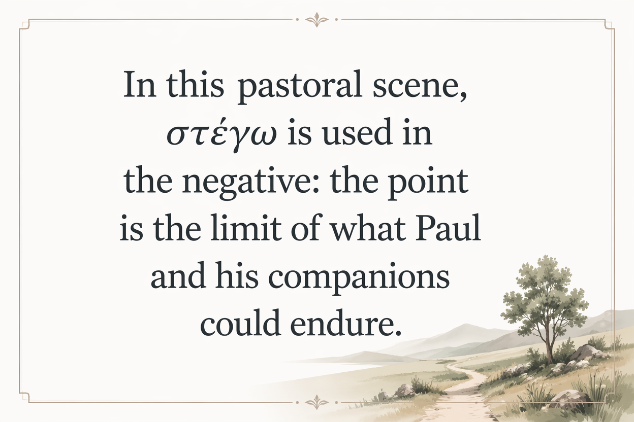 Key insight about Exploring the Meaning of Stego in Greek