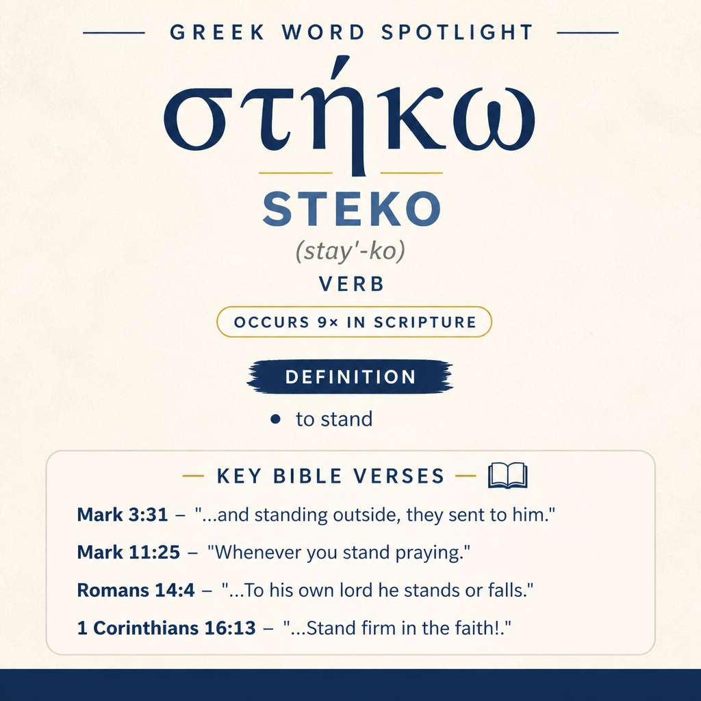 Exploring the Meaning of Steko in Greek statistics