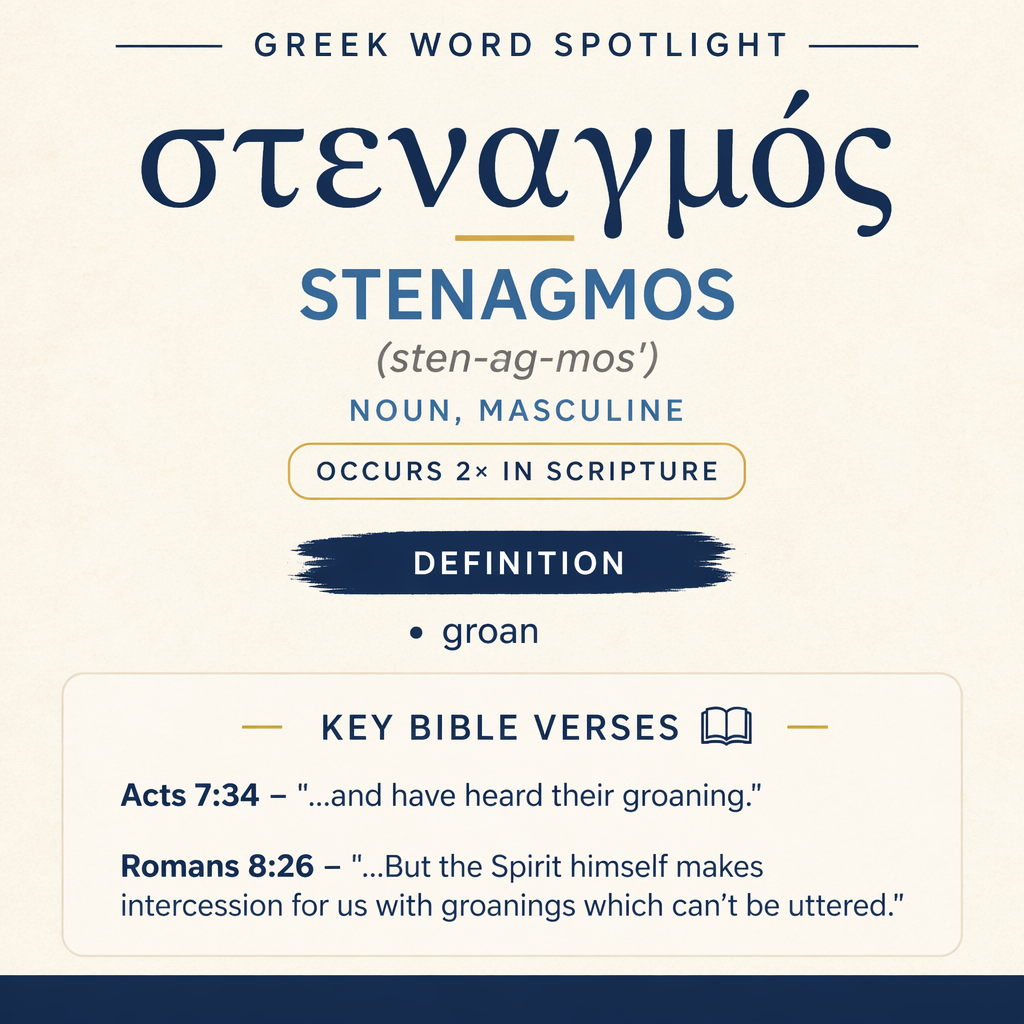 Exploring the Meaning of Stenagmos in Greek statistics