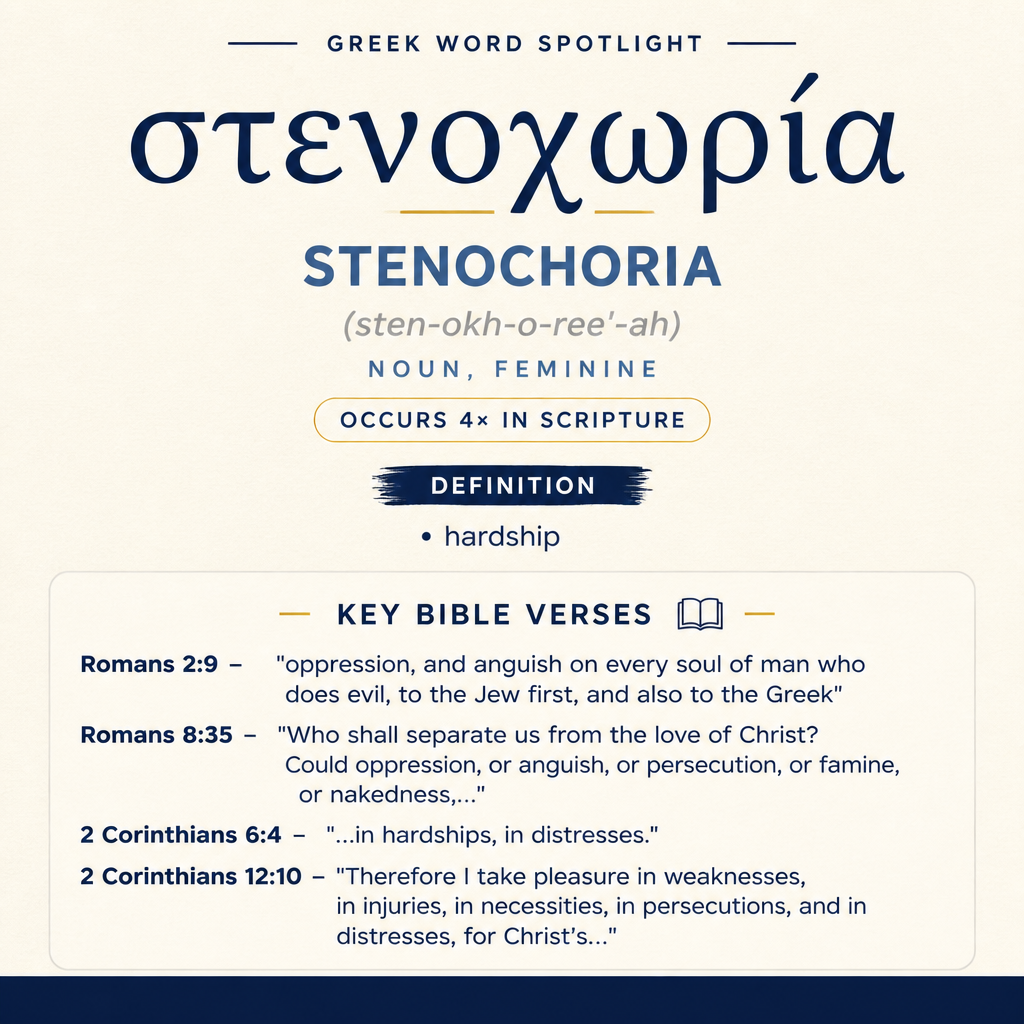 Exploring the Meaning of Stenochoria in Greek statistics