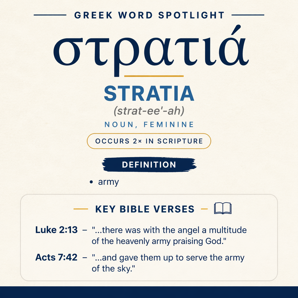 Exploring the Meaning of Stratia in Greek statistics
