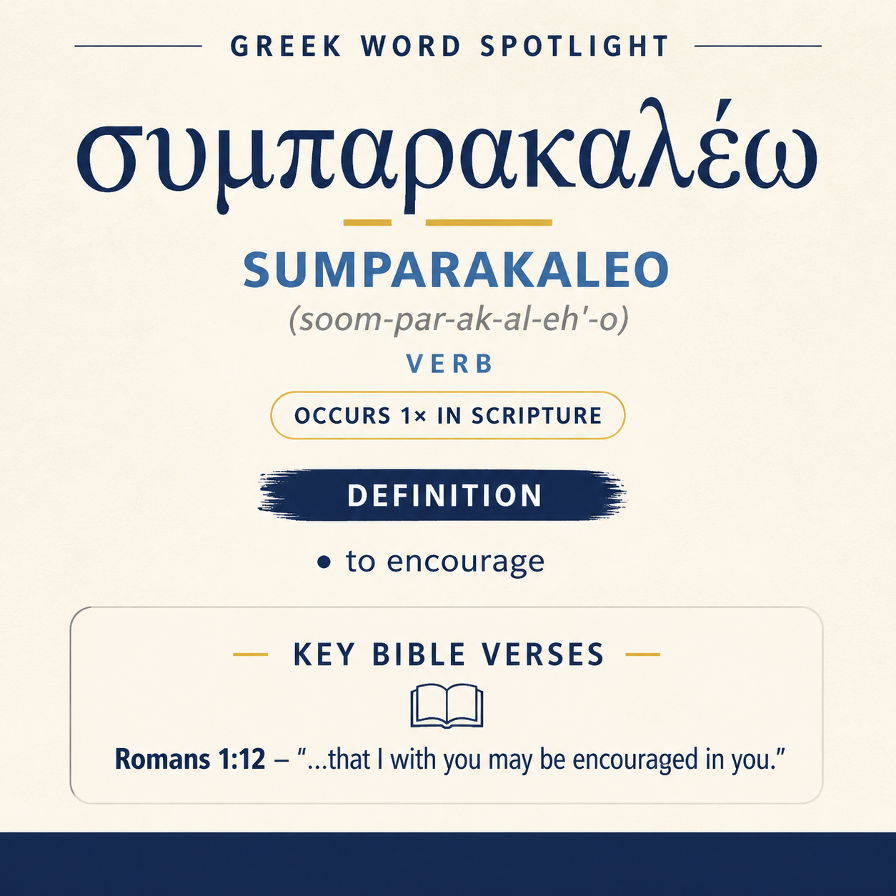 Exploring the Meaning of Sumparakaleo in Greek statistics