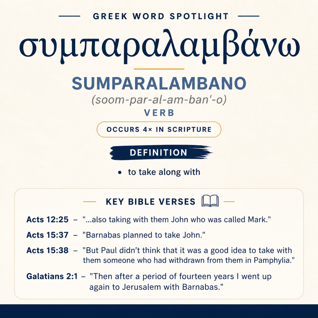 Exploring the Meaning of Sumparalambano in Greek statistics