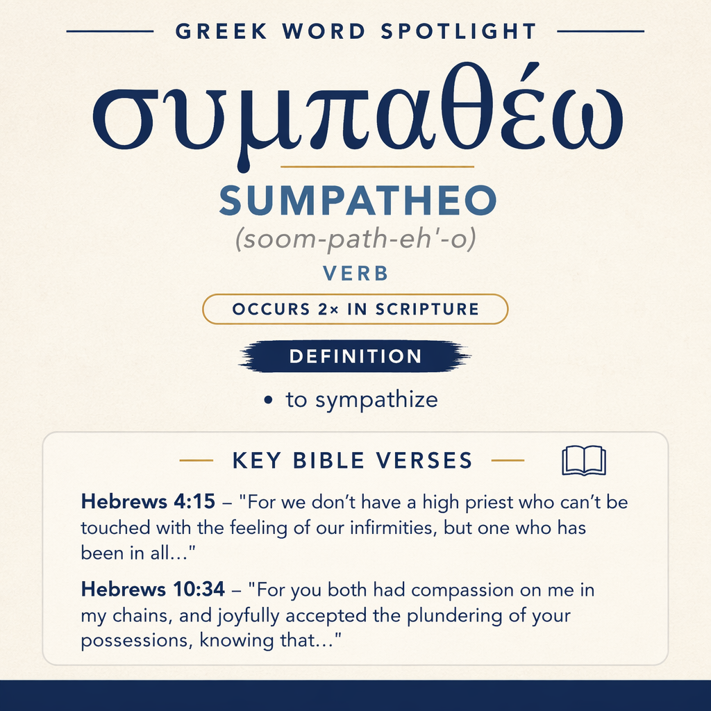 Exploring the Meaning of Sumpatheo in Greek statistics