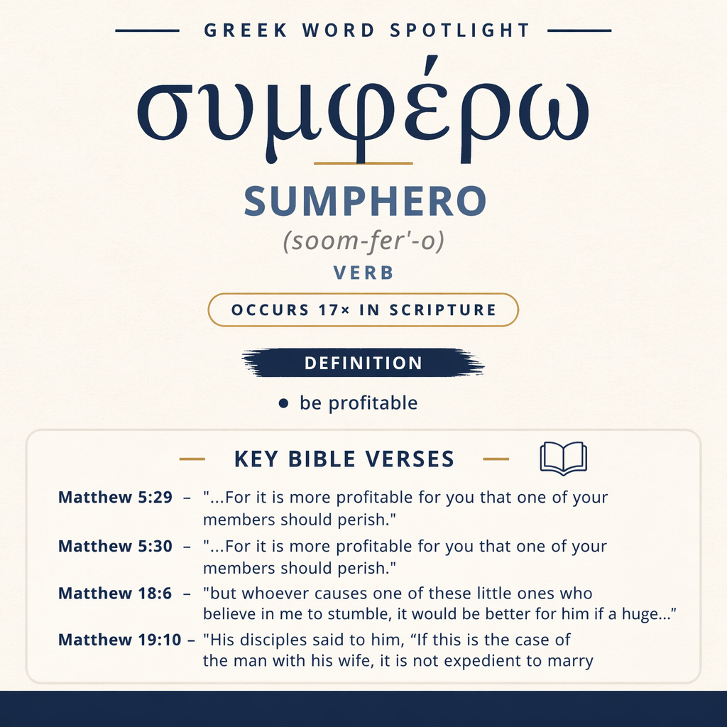 Exploring the Meaning of Sumphero in Greek statistics